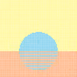 Stipple Sunsets #182