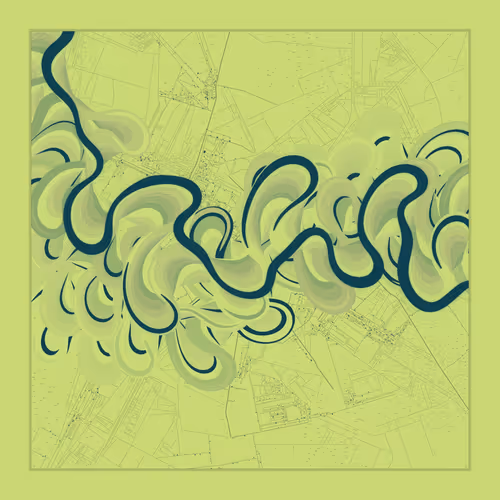 Ancient Courses Of Fictional Rivers By Robert Hodg