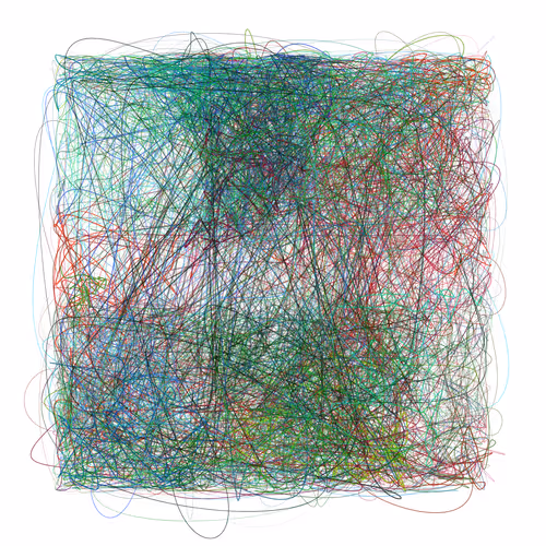 Scribbled Boundaries By William Tan