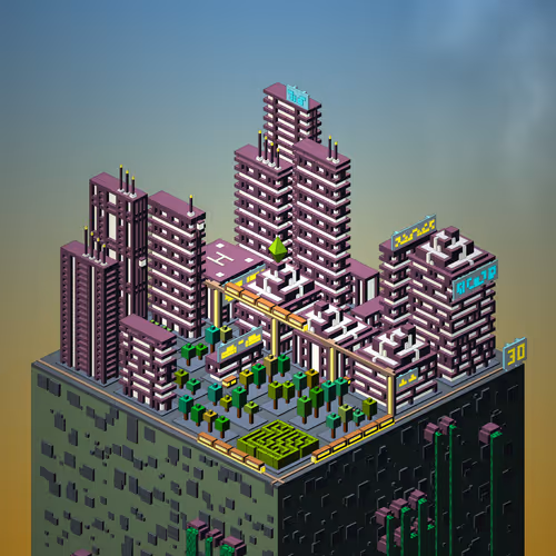 Metropixeland By Fernando Jerez