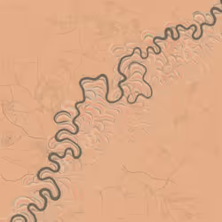 Ancient Courses of Fictional Rivers #660