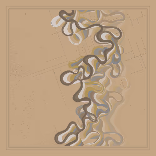 Ancient Courses Of Fictional Rivers By Robert Hodg