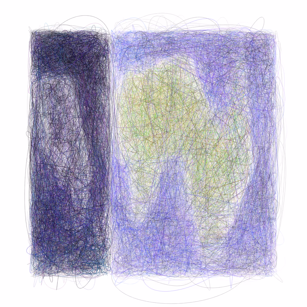 Scribbled Boundaries #983