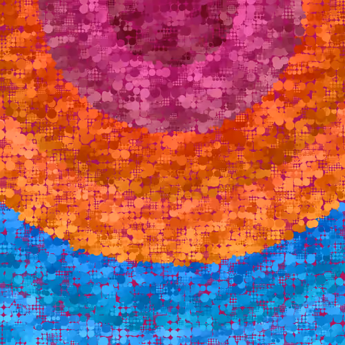Dot Matrix Gradient Study #19
