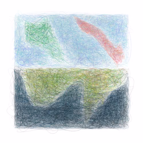 Scribbled Boundaries #619