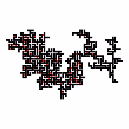 Invasion Percolation #7