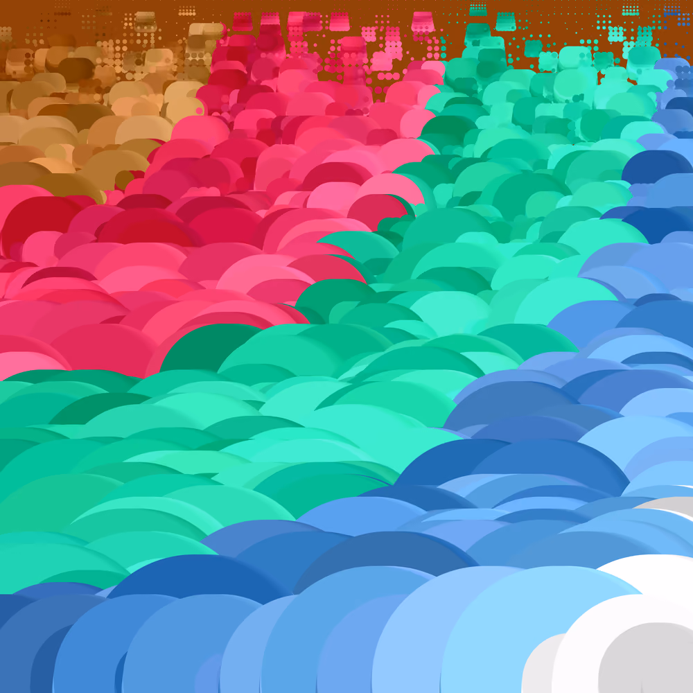 Dot Matrix Gradient Study #500