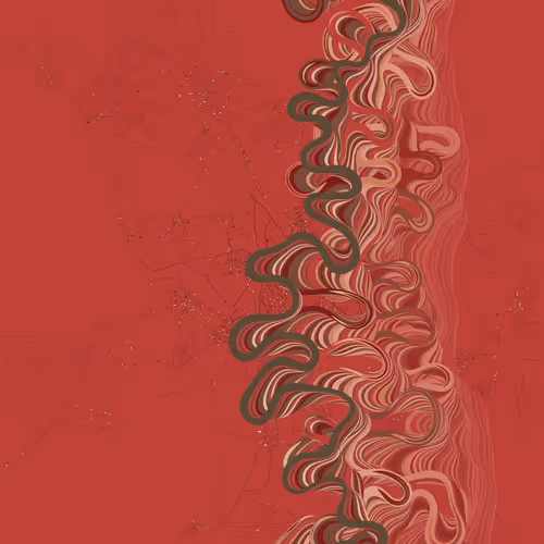 Ancient Courses Of Fictional Rivers By Robert Hodg