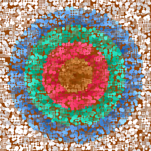 Dot Matrix Gradient Study #301