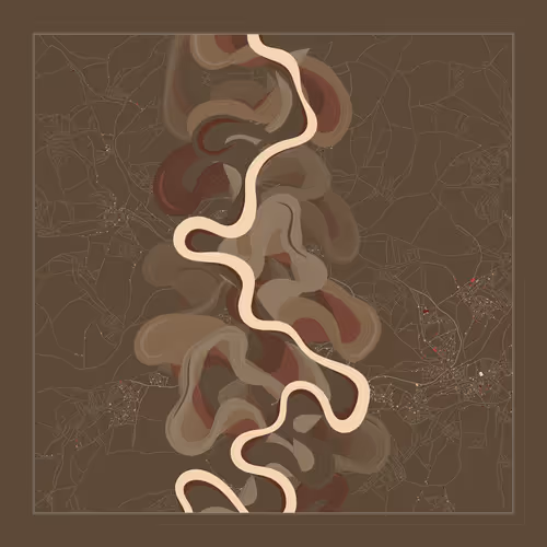 Ancient Courses of Fictional Rivers #165
