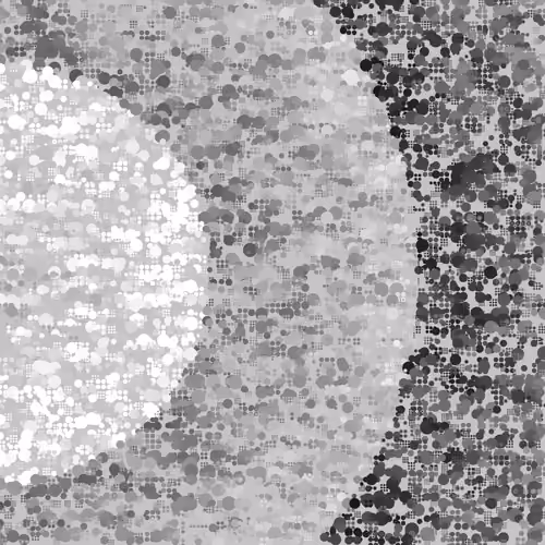 Dot Matrix Gradient Study #35
