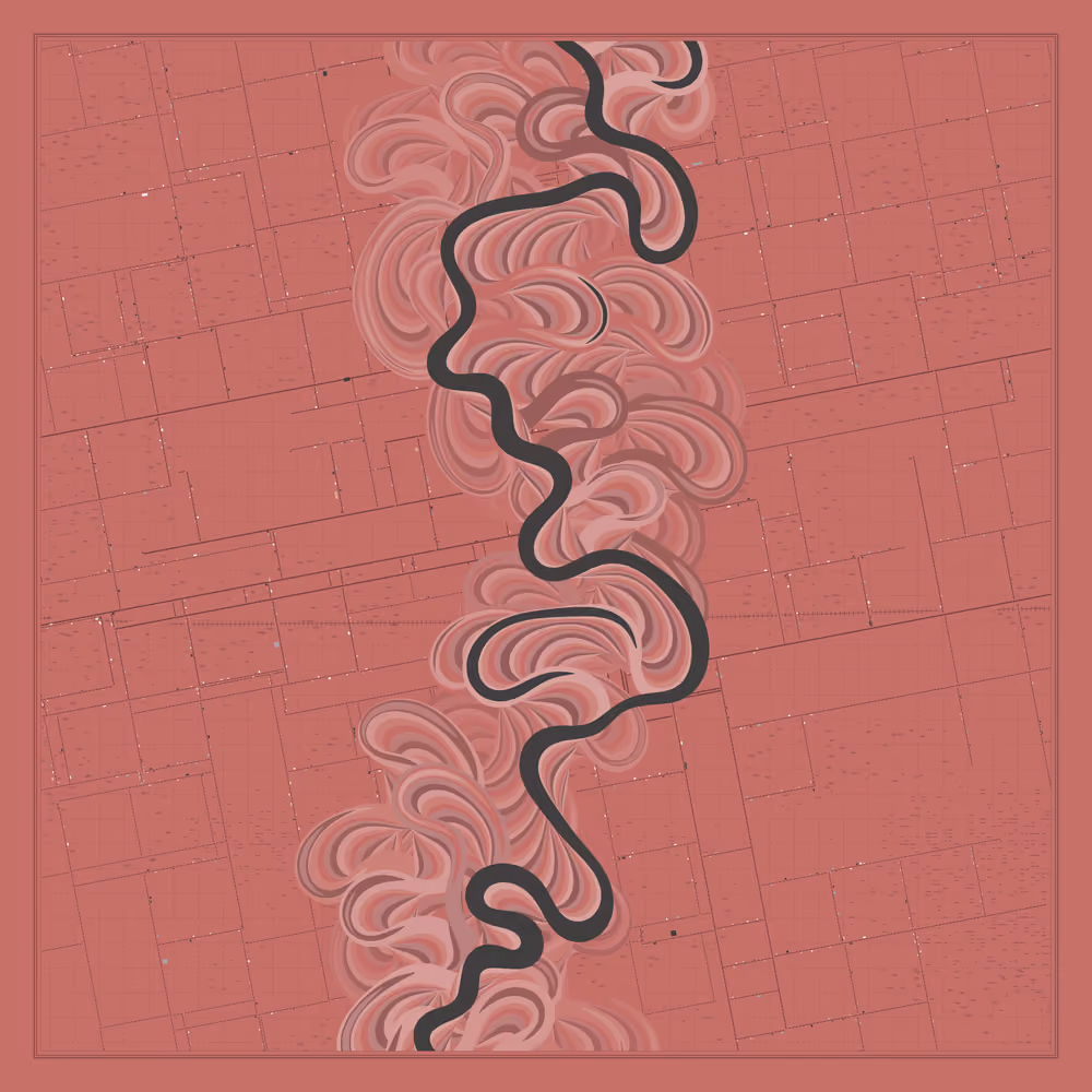 Ancient Courses of Fictional Rivers #632