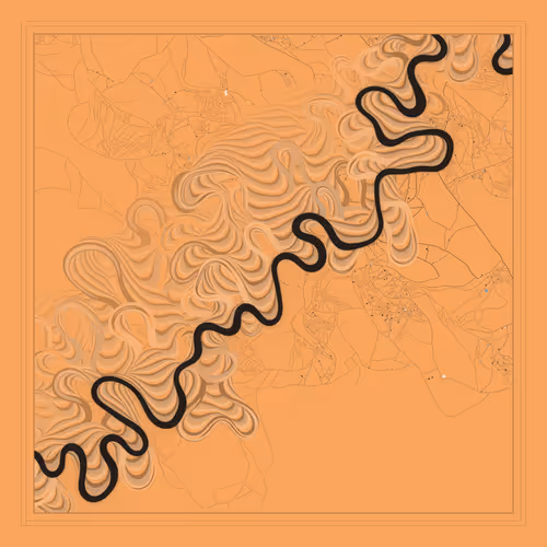 Ancient Courses of Fictional Rivers #693
