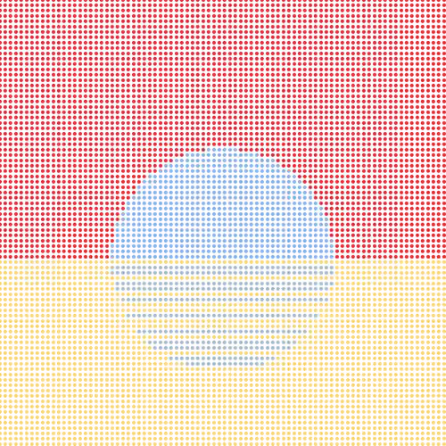 Stipple Sunsets #354