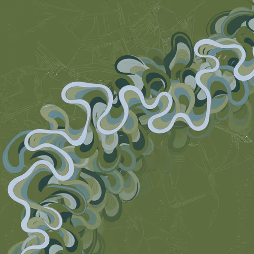Ancient Courses of Fictional Rivers #834