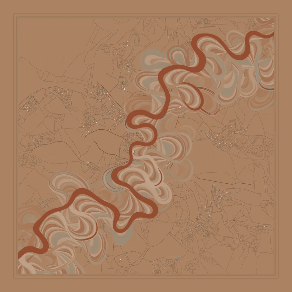 Ancient Courses of Fictional Rivers #981