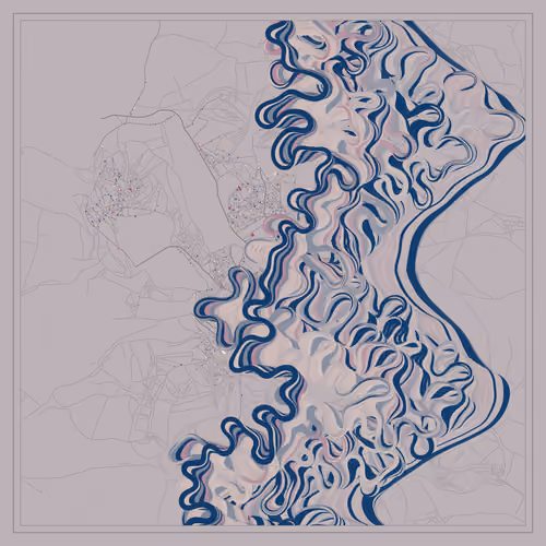Ancient Courses of Fictional Rivers #687