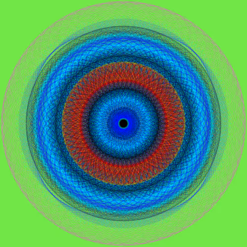 Spiroflakes By Alexander Reben