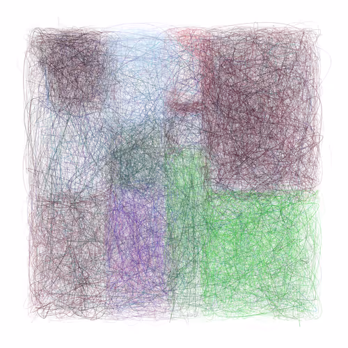 Scribbled Boundaries By William Tan