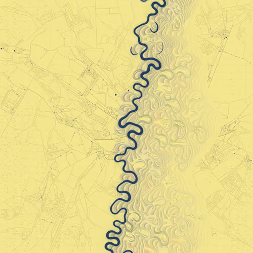 Ancient Courses of Fictional Rivers #355