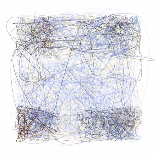 Scribbled Boundaries By William Tan