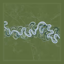 Ancient Courses of Fictional Rivers #733