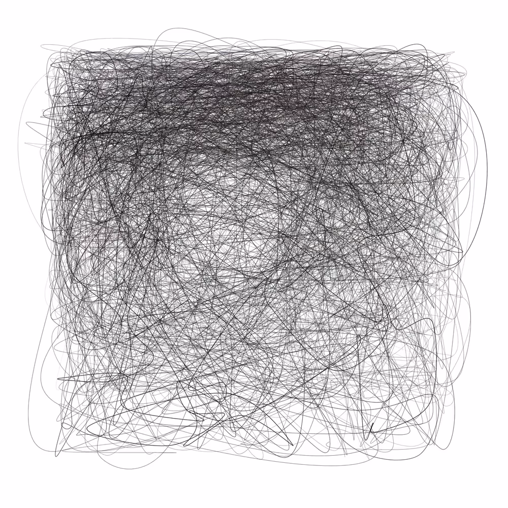 Scribbled Boundaries #976