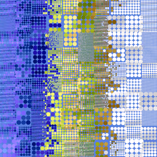 Dot Matrix Gradient Study #196