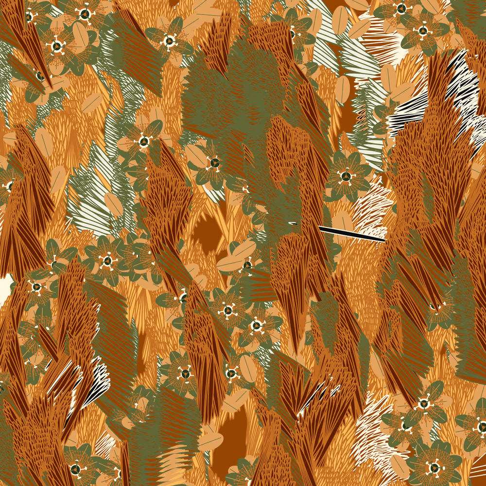 Fragments of an Infinite Field #1001