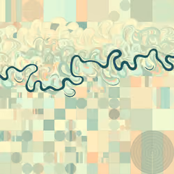 Ancient Courses of Fictional Rivers #555