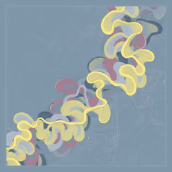 Ancient Courses of Fictional Rivers #219
