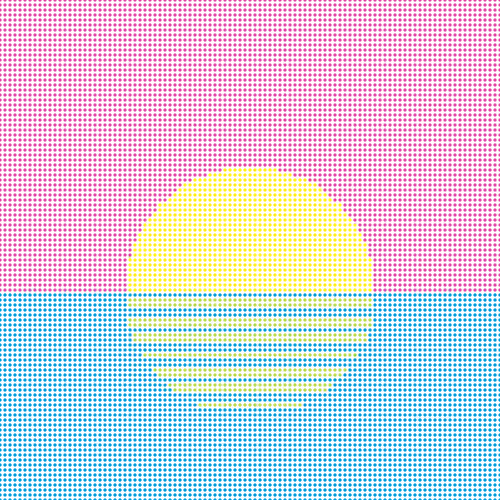 Stipple Sunsets #262