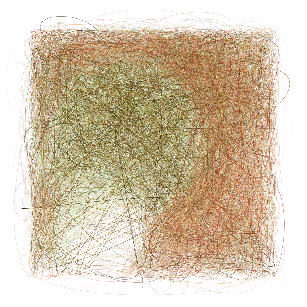 Scribbled Boundaries #1005
