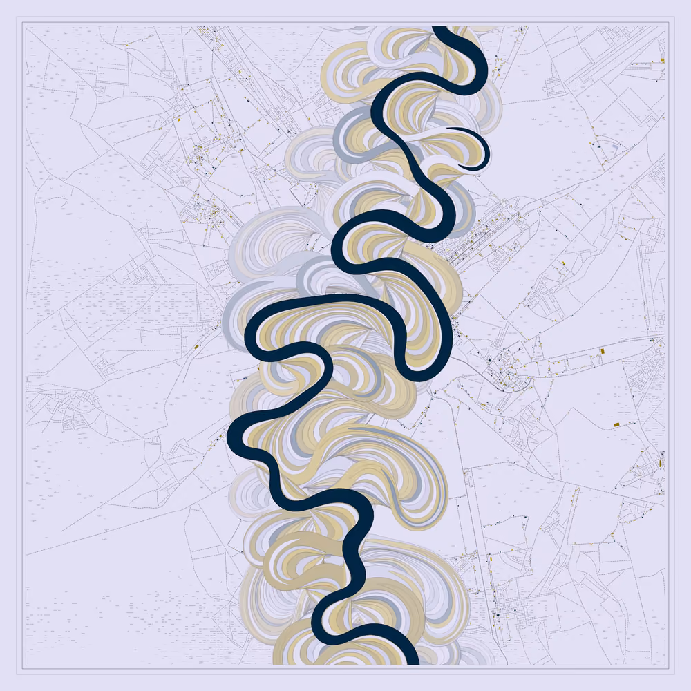 Ancient Courses of Fictional Rivers #560