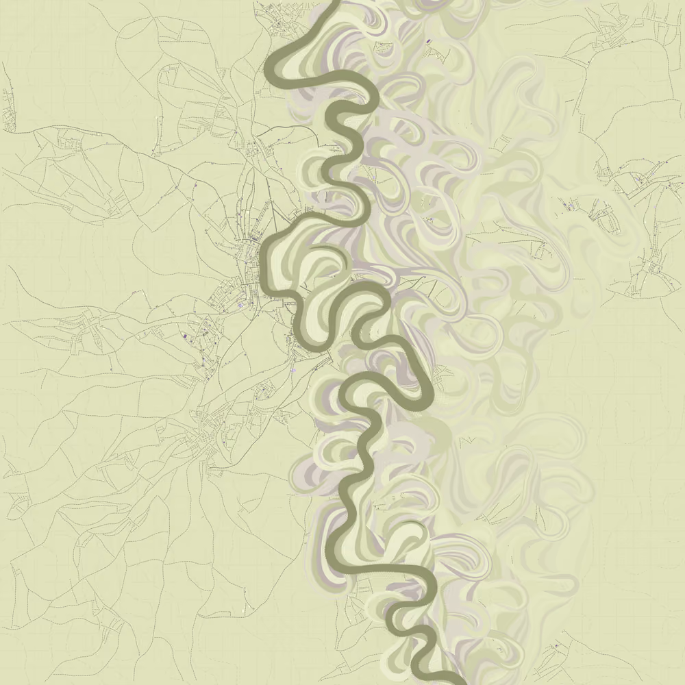 Ancient Courses of Fictional Rivers #813