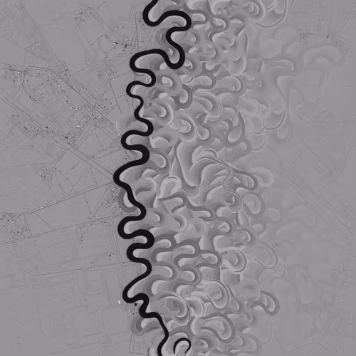 Ancient Courses Of Fictional Rivers By Robert Hodg
