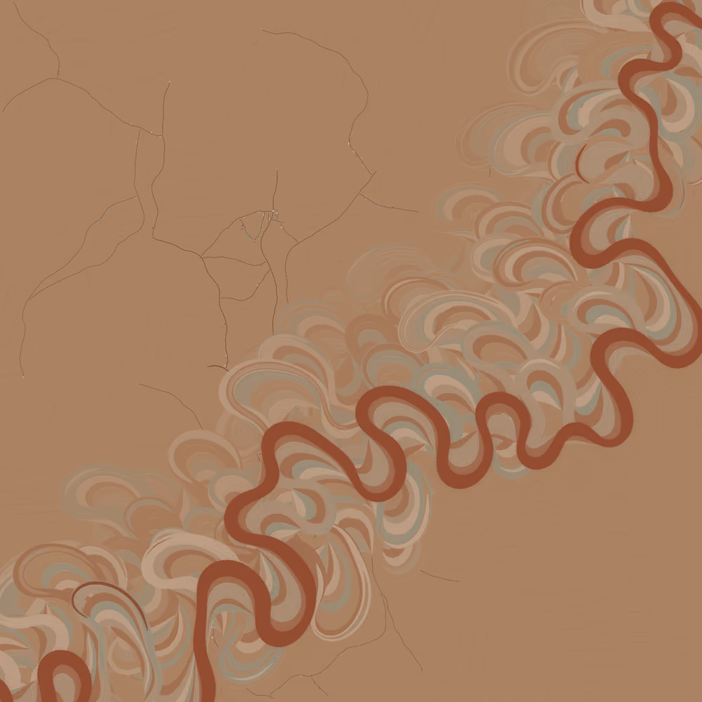 Ancient Courses of Fictional Rivers #919