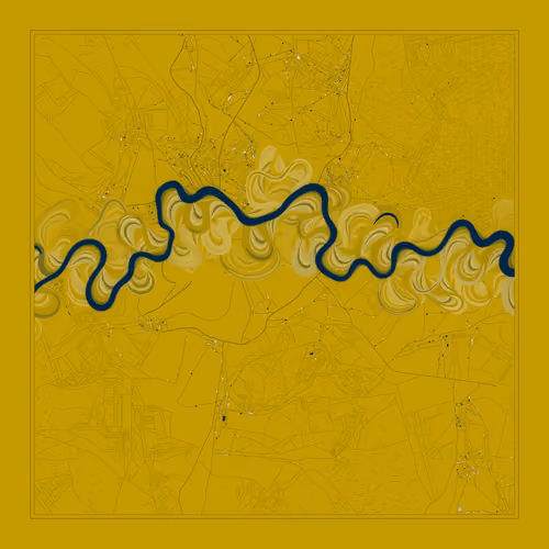 Ancient Courses of Fictional Rivers #708