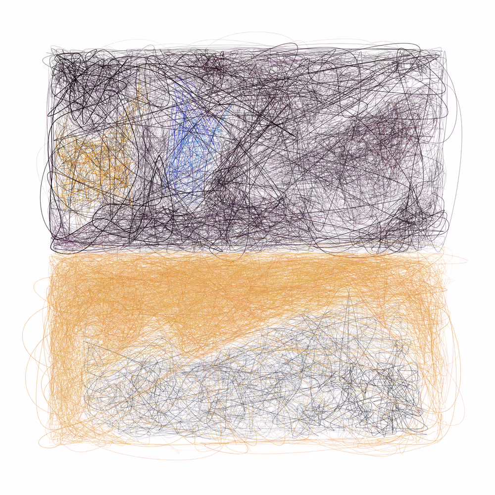 Scribbled Boundaries #979