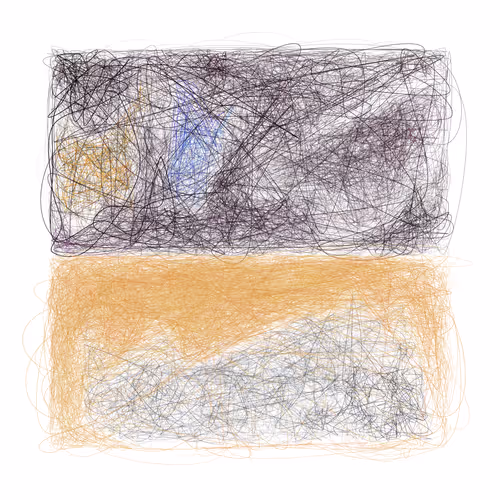 Scribbled Boundaries #979