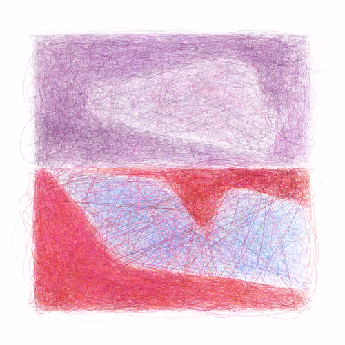 Scribbled Boundaries By William Tan