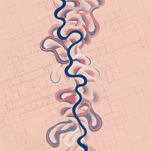Ancient Courses of Fictional Rivers #327