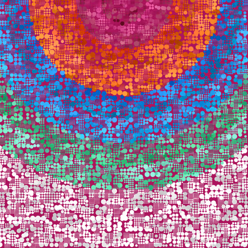 Dot Matrix Gradient Study #80