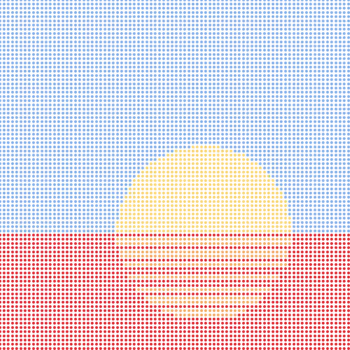 Stipple Sunsets #338