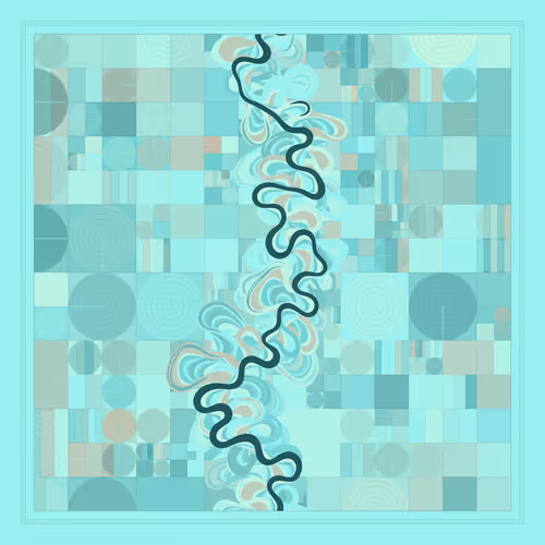 Ancient Courses of Fictional Rivers #930