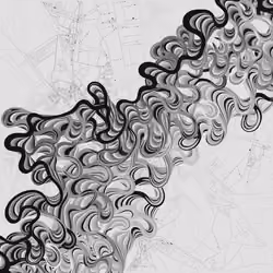 Ancient Courses of Fictional Rivers #585