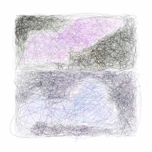 Scribbled Boundaries #1018