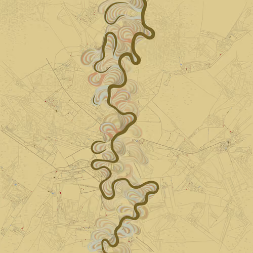 Ancient Courses of Fictional Rivers #341