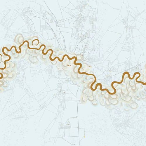 Ancient Courses of Fictional Rivers #283