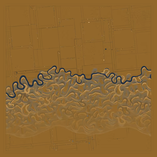 Ancient Courses of Fictional Rivers #958